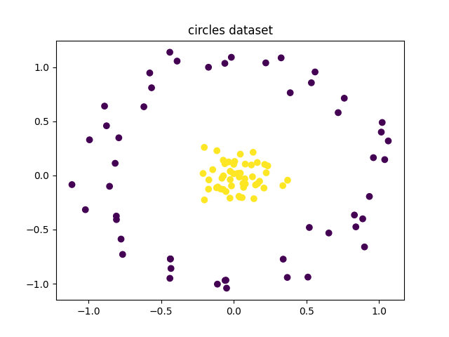 circles dataset